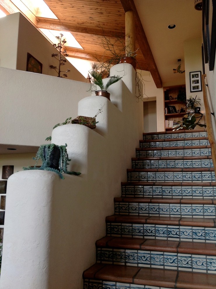 Inspiration for an eclectic staircase in Boise.
