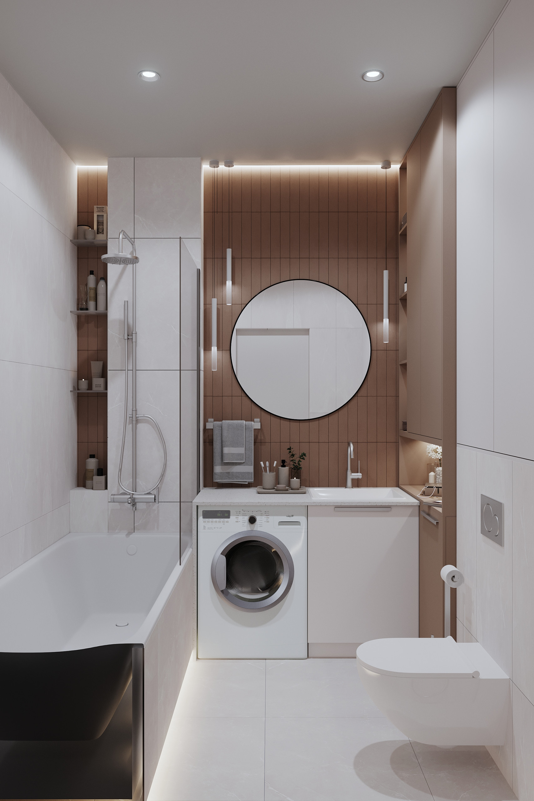 Гигиенический душ в интерьере туалета (91 фото)