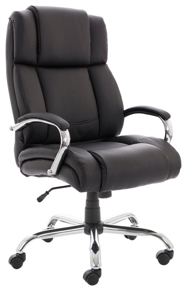 Texas Heavy Duty Leather Office Chair - Modern - Office ...