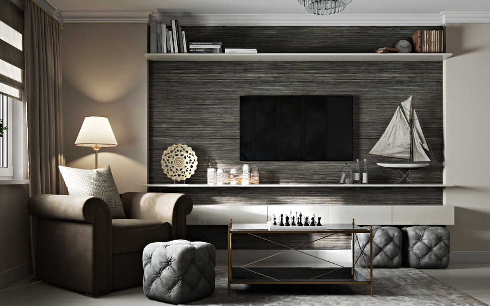 Гостиная в стиле современной классики