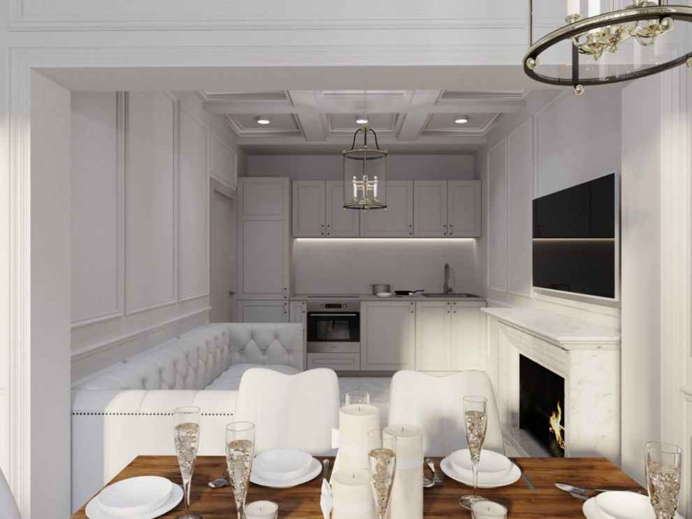 Кухня современная классика