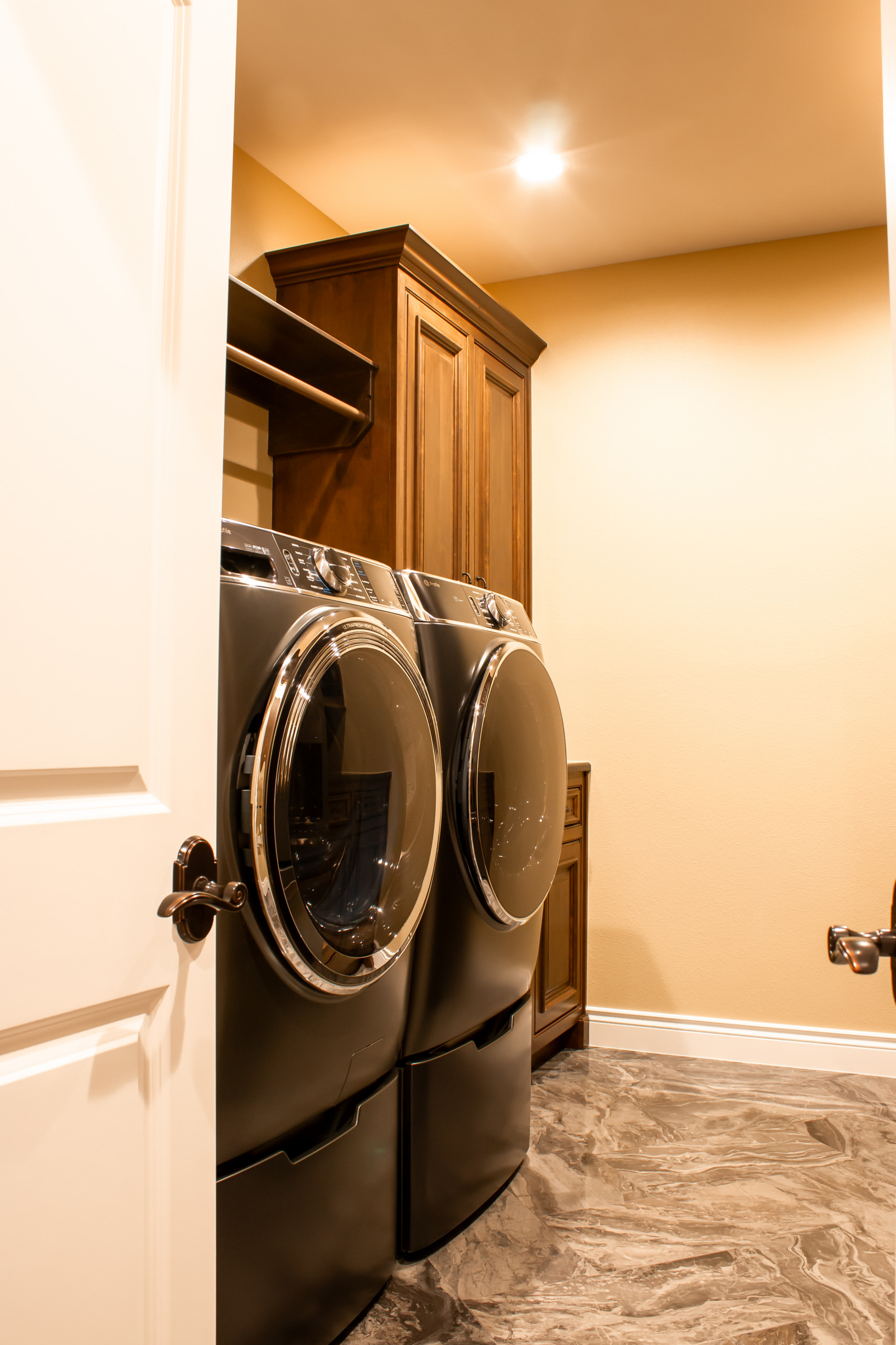 Slocum Custom Home - Game Room & Laundry