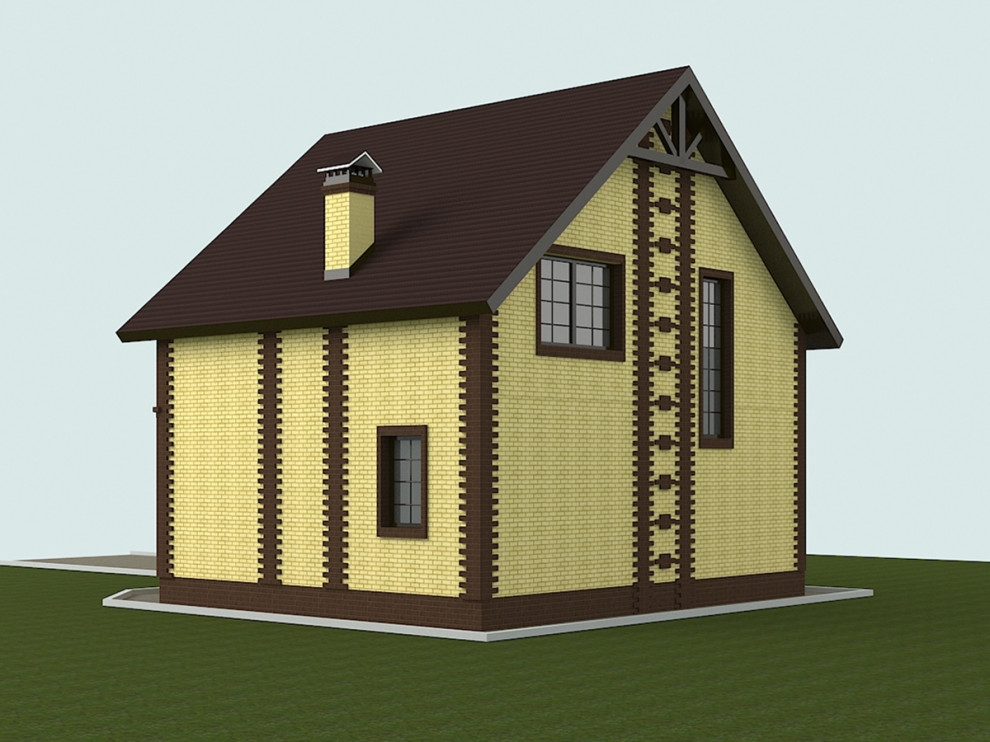 Проект дома с интерьером