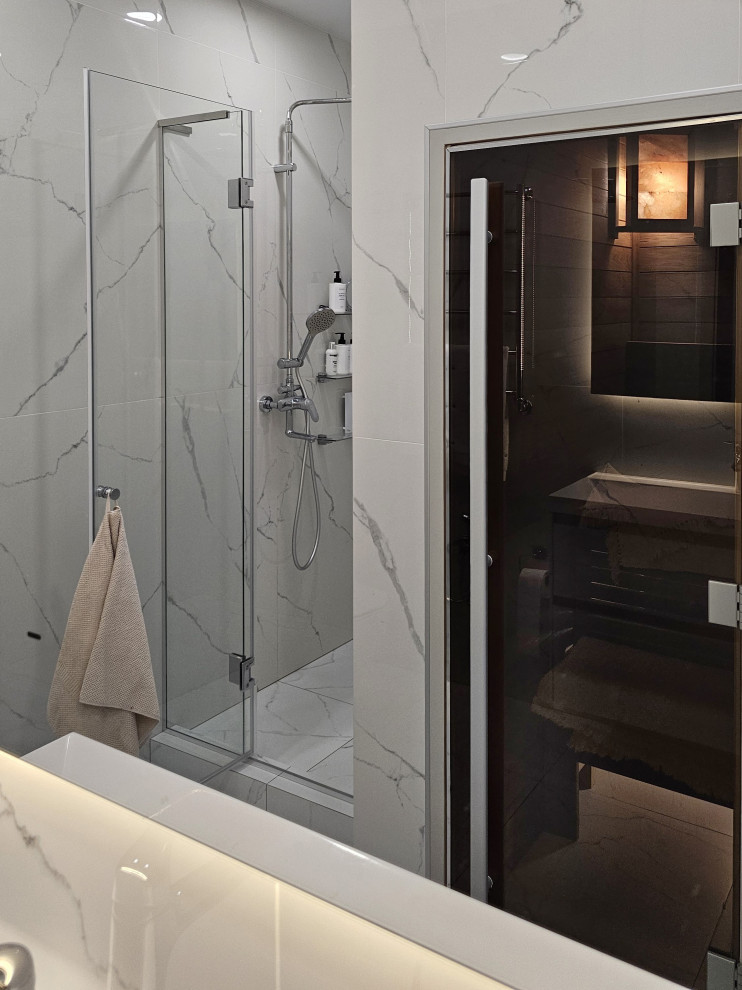 Частный дом 140 кв.м в светлых тонах