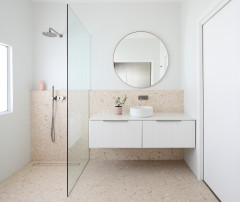 Renovation Education: An Ensuite Made Beautiful With Terrazzo