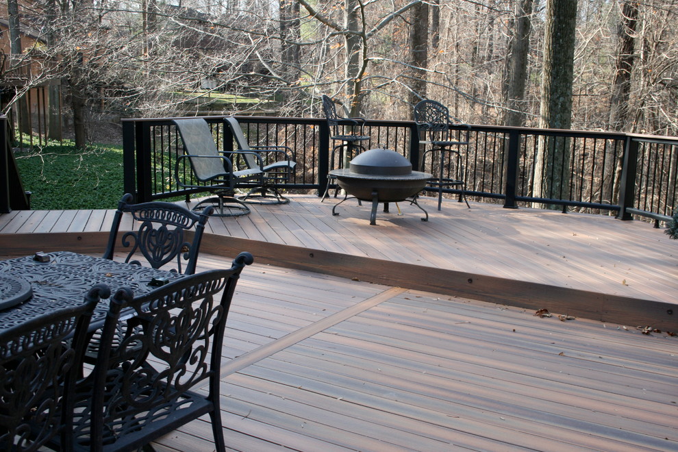 Deck - transitional deck idea in Baltimore