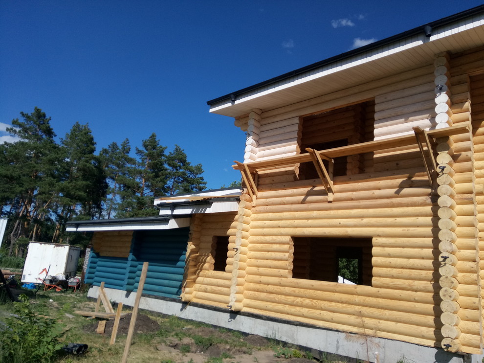 Häuser aus Naturholz