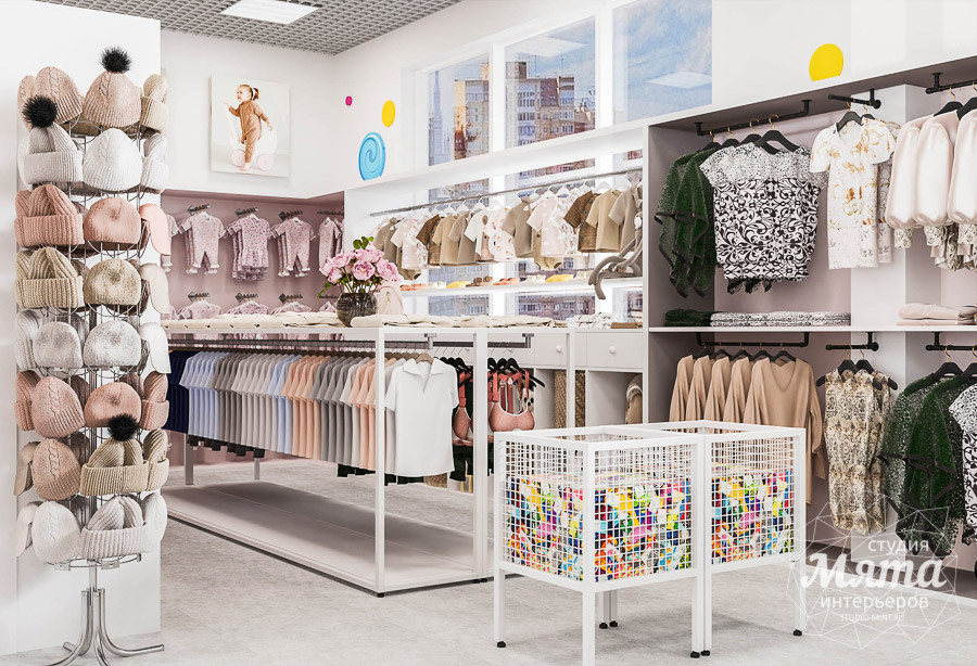 Дизайн-проект магазина товаров для детей