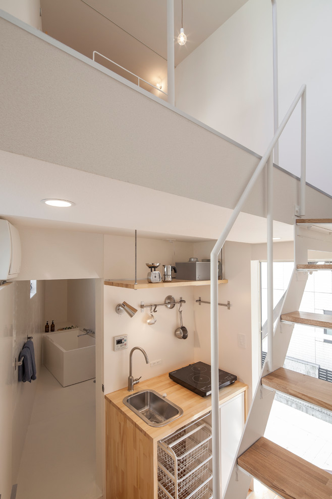 Trendy home design photo in Tokyo