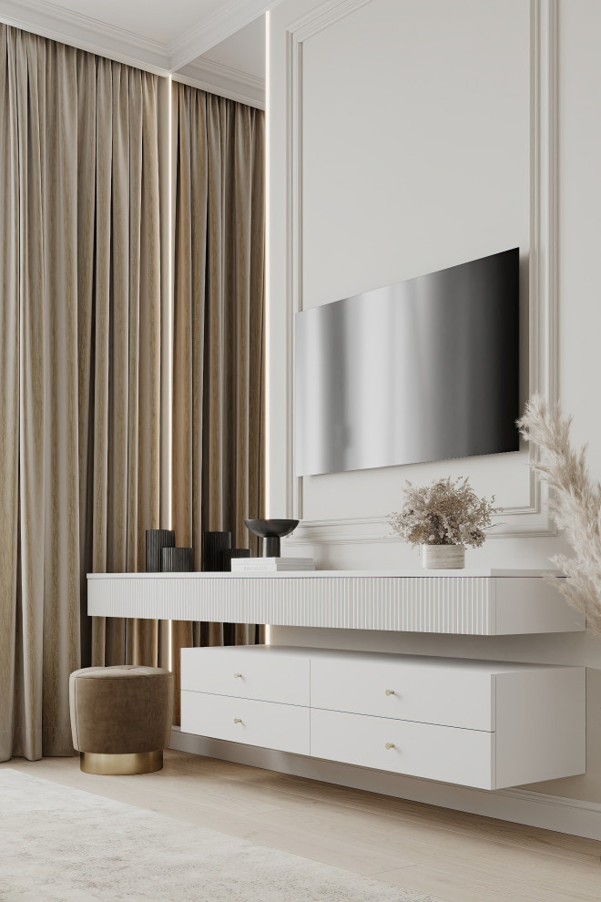 Дизайн и ремонт квартиры в ЖК Сердце Столицы - Поэзия неоклассики