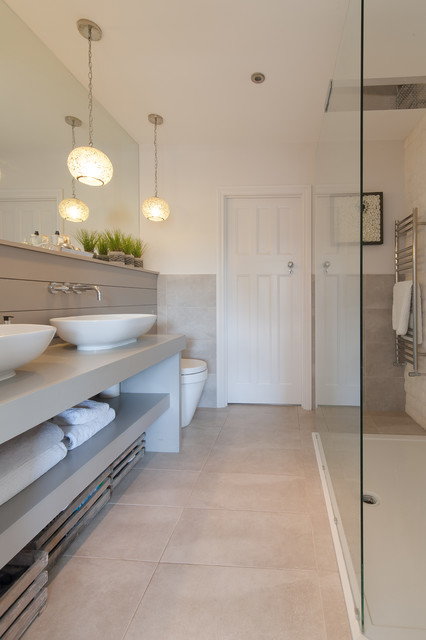 Home transitional-bathroom