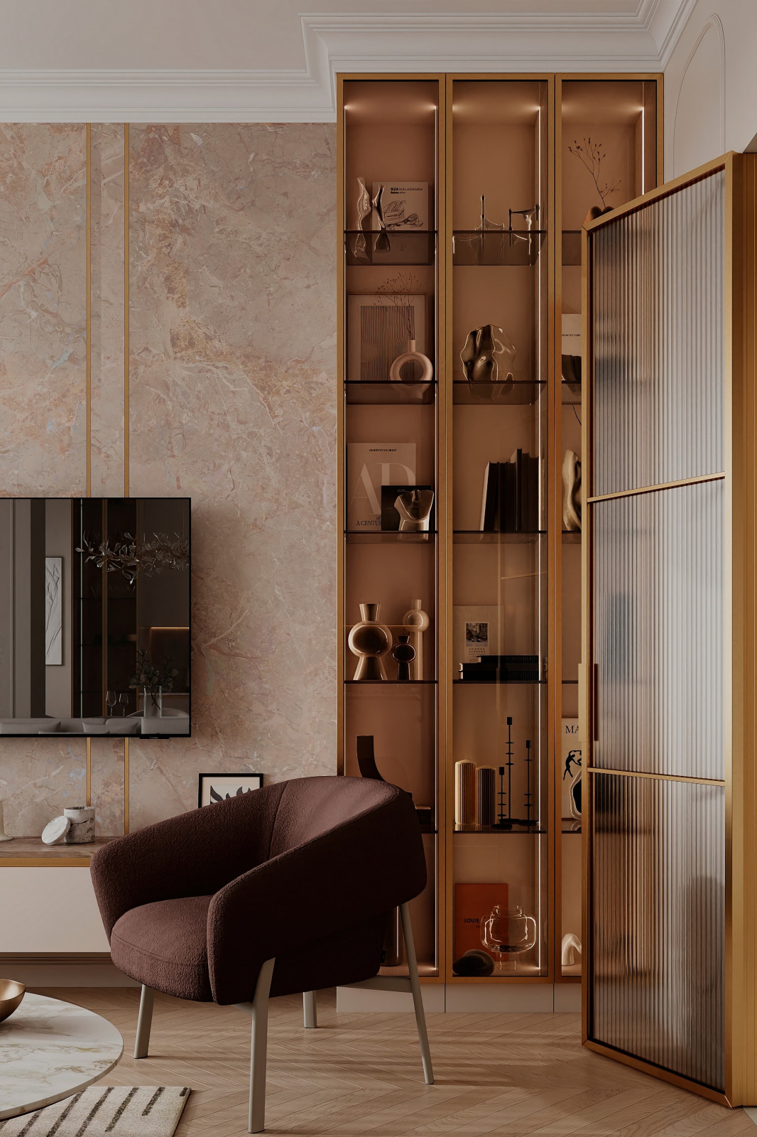 Дизайн и ремонт квартиры в ЖК Режиссёр - Богемная грация