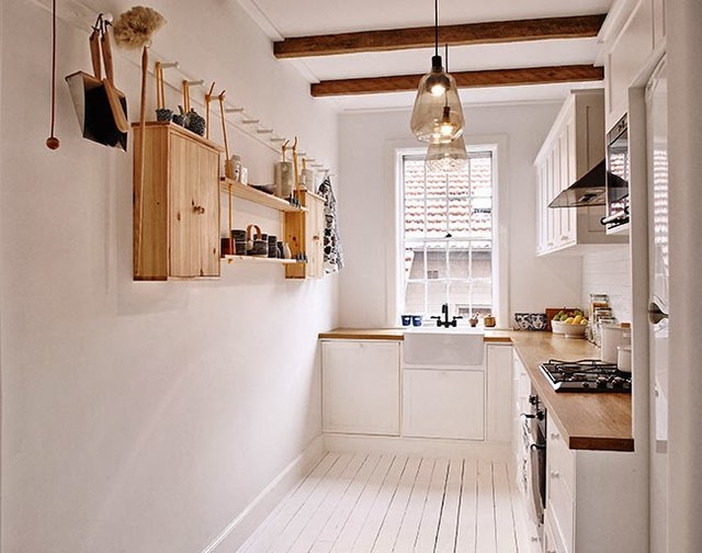 Swedish Summer Cabin in Sydney scandinavian-kitchen