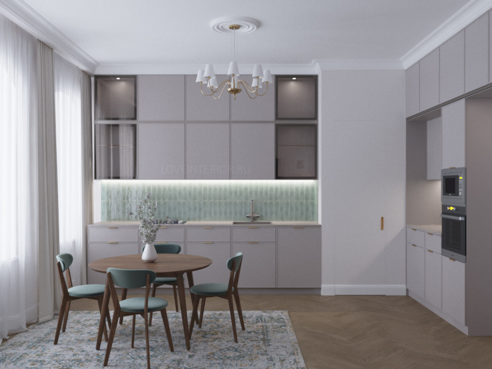 Квартира в доме, построенном в XIX веке в центре Москвы