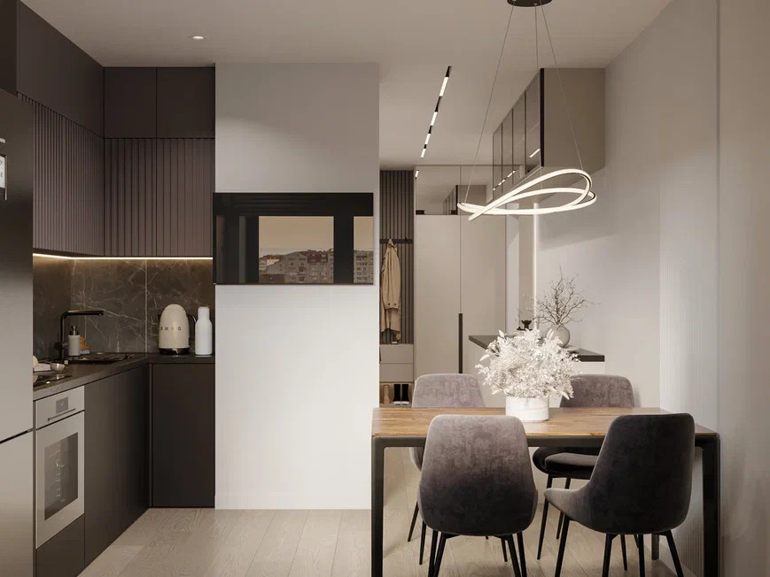 Ремонт 3-комнтаной квартиры для семейной пары и 2х детей