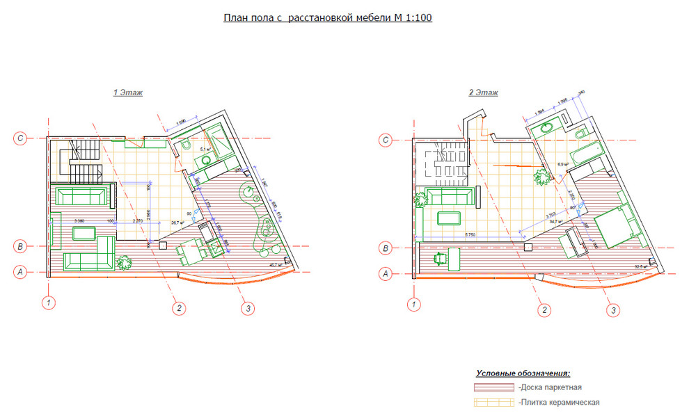2х этажный пентхаус в ЖК «Флагман»