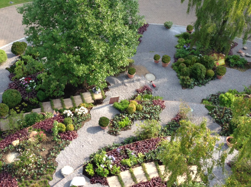 Moderner Garten in Düsseldorf