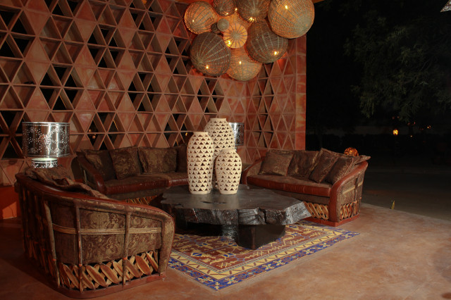 Area de estar country-salotto