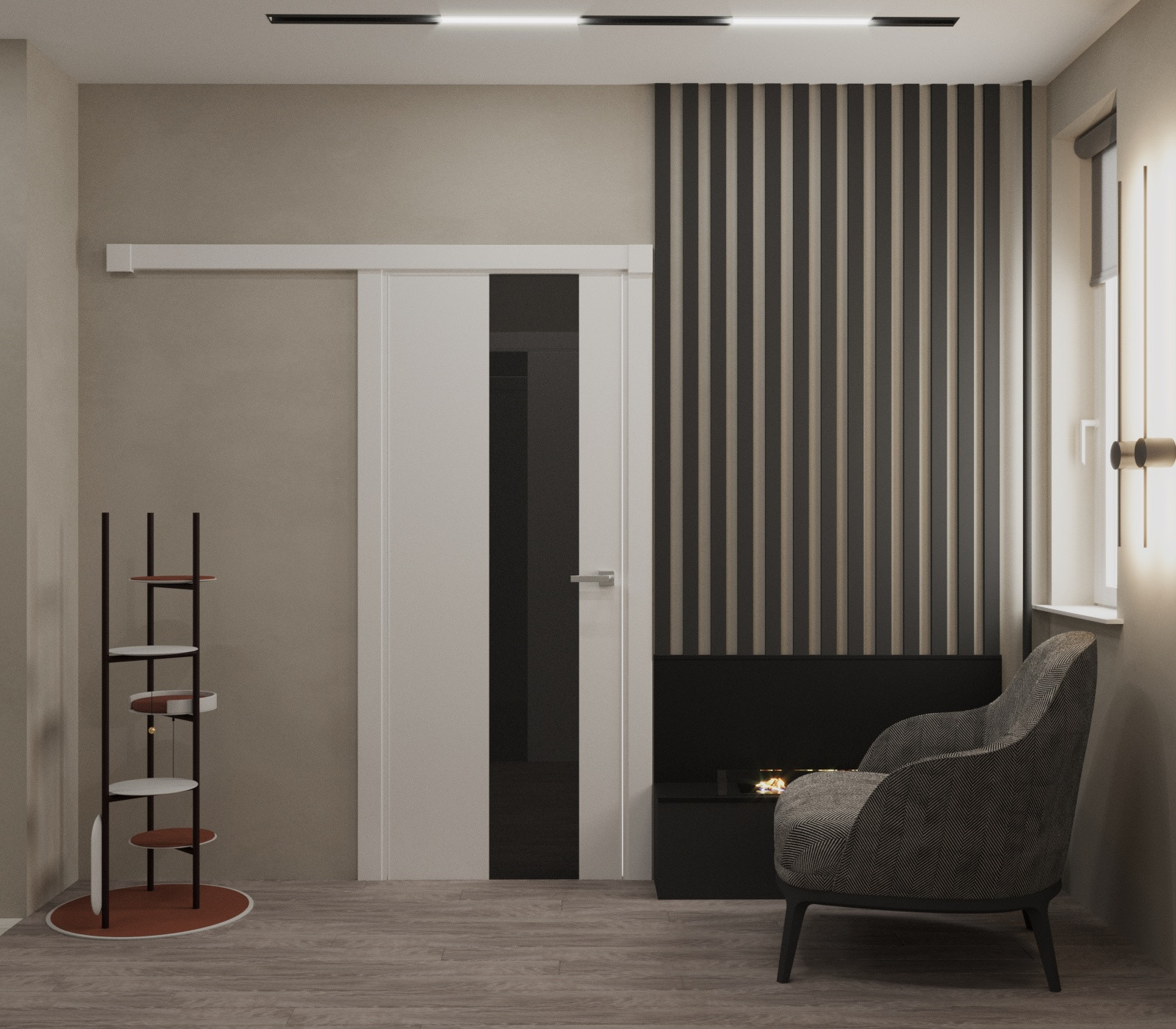 Квартира в современном стиле.