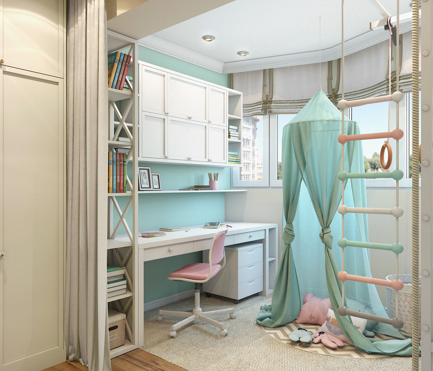 Kidsroom for two children