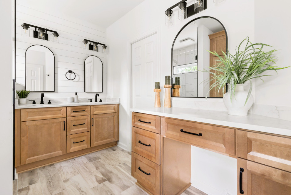 Farmhouse / Coastal Bathroom Remodel Apex, NC