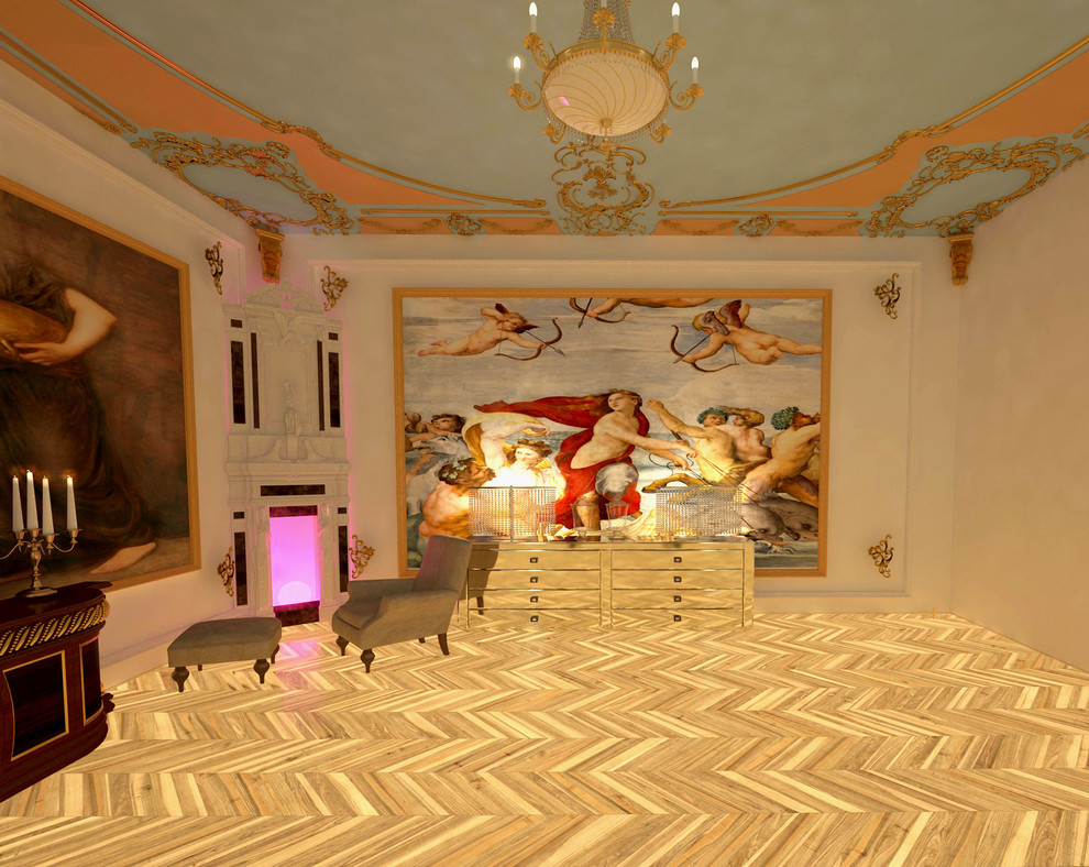 Роскошь классических интерьеров в гостиных.