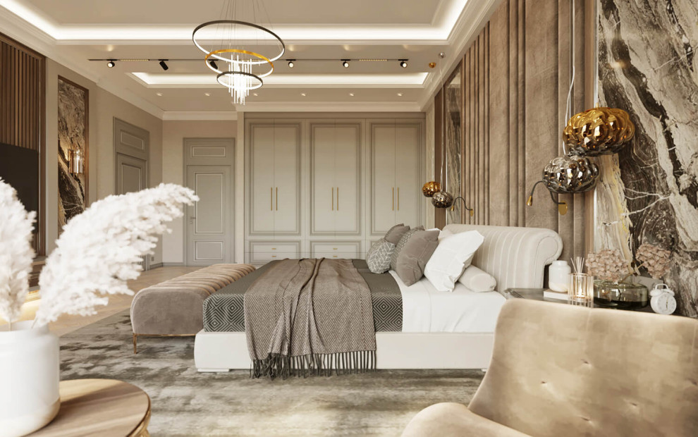 Дизайн интерьера жилого дома. Современная классика.