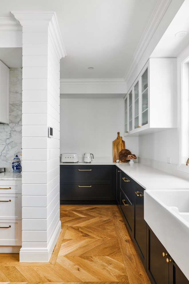 Contemporary kitchen in Other.