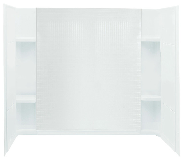 Sterling Accord 55.25"x33.25"x60" Vikrell Tub Surround Contemporary