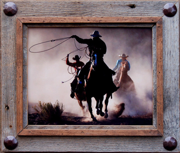 Rustic Frames Hobble Creek Series Frame With Large Tacks, 8.5x11