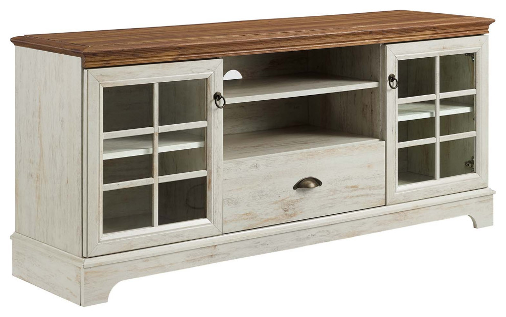 Pacific 59" TV Stand French Country Entertainment Centers And Tv