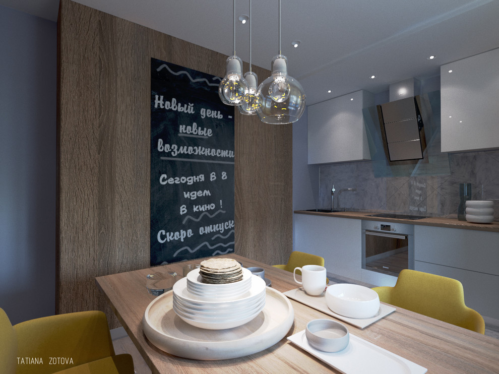 Дизайн двухкомнатной квартиры в Москве