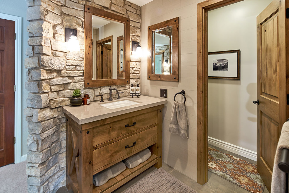 Bathroom - modern bathroom idea in San Francisco