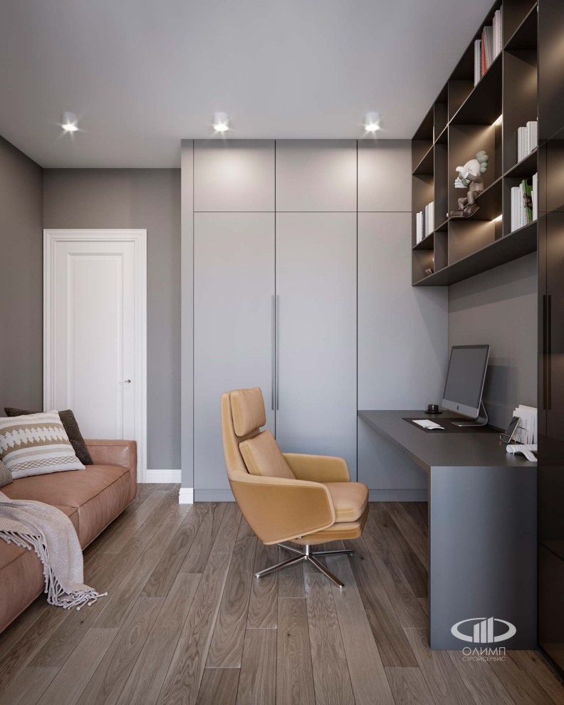 Дизайн интерьера 3-комнатной квартиры в ЖК Новочеремушкинская, 17