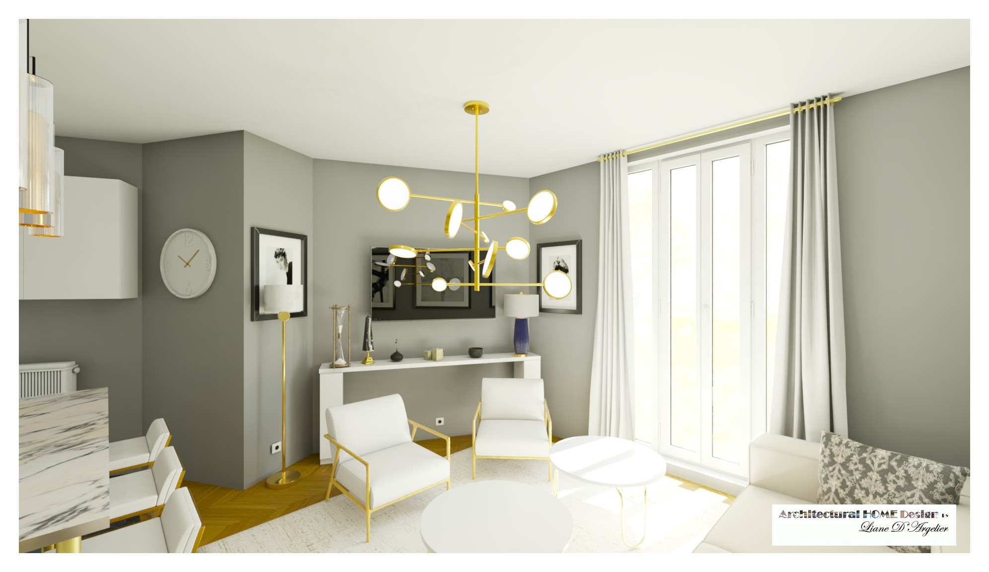Appartement Haussmannien cœur de Nice.