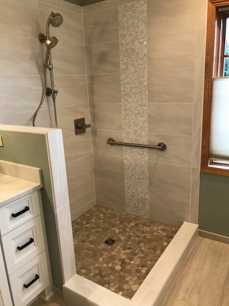 Pewaukee Master Bath Remodel - Transitional - Bathroom - Milwaukee - by ...