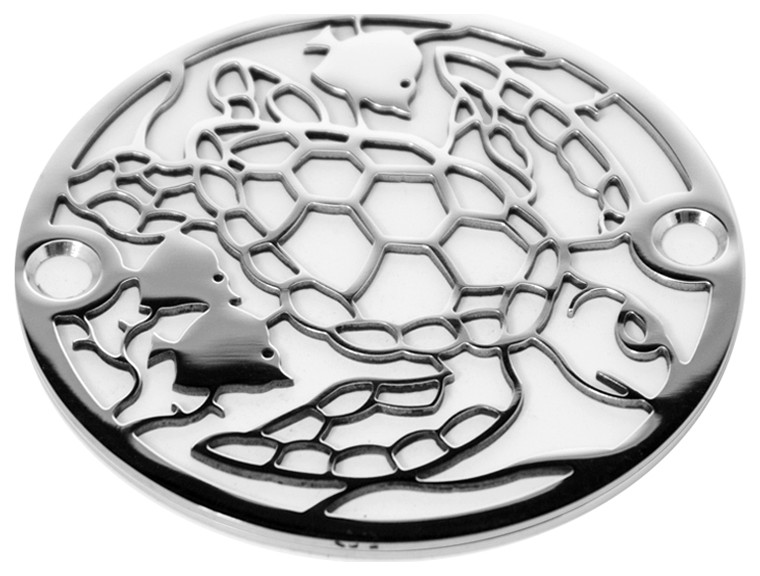 Outdoor Pool and Patio Drain Covers Turtle Design Beach Style Hot Tub And Pool Accessories