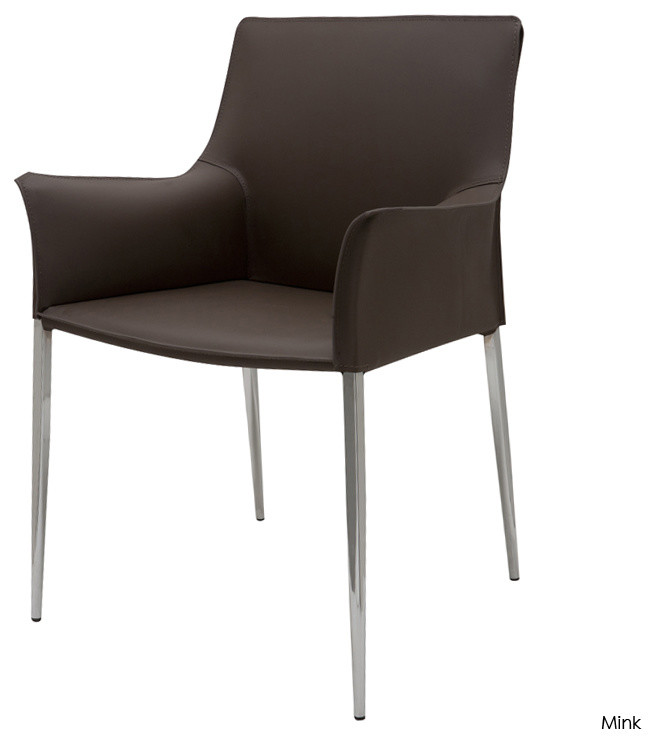 Colter Dining Armchair, Mink