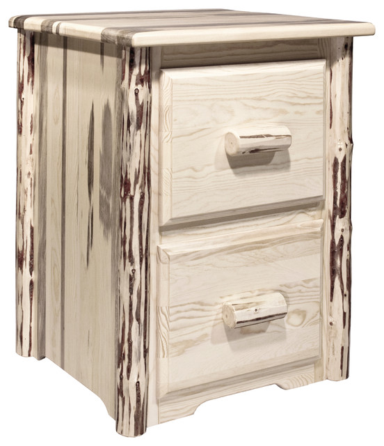 Montana Collection 2 Drawer File Cabinet Rustic Filing Cabinets By Montana Woodworks