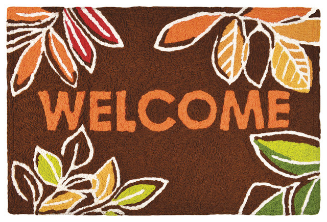 Harvest Welcome Autumn Decor Indoor Outdoor Accent Doormat