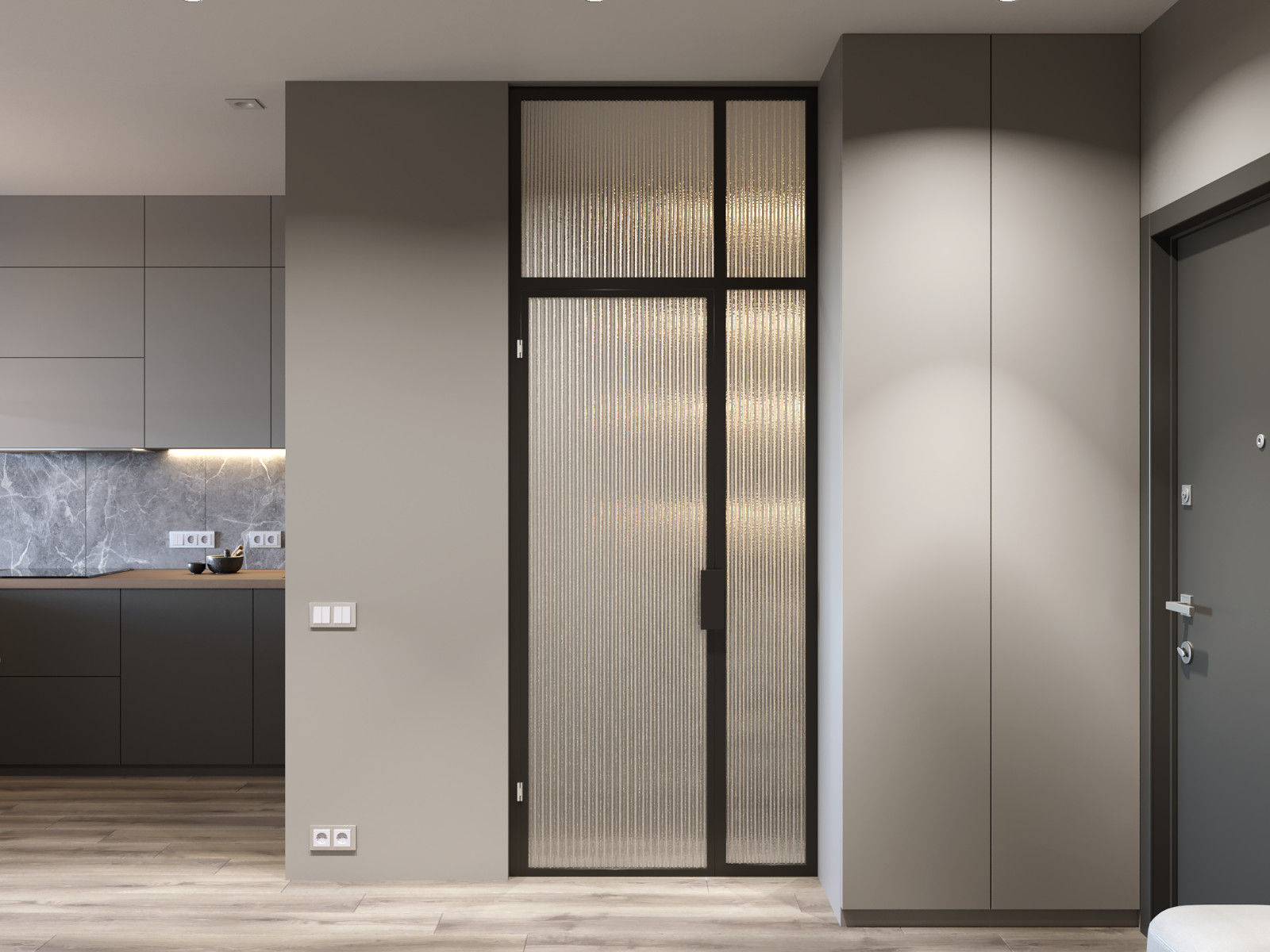 Проект квартиры в Москве 61 м.кв