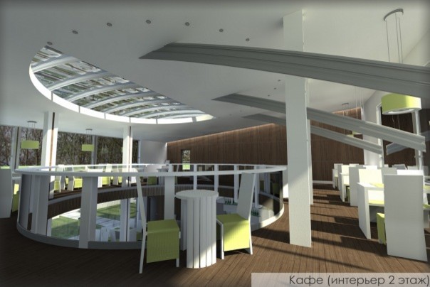 кафе в парковой зоне