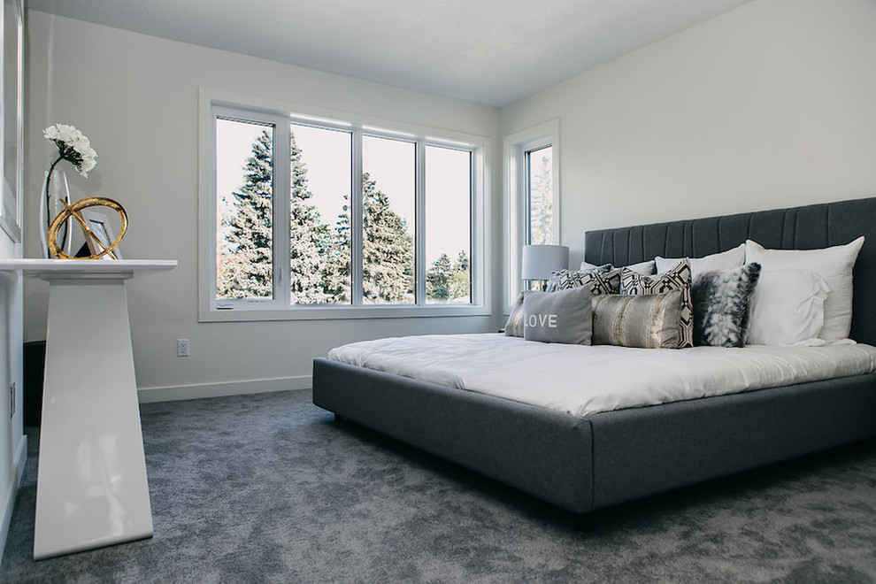 115 Street Queen Mary Park Custom Home - Modern - Bedroom - Edmonton - by Alair Homes Edmonton