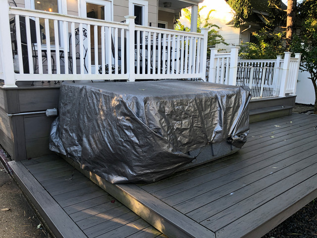 Multi-Level Composite Deck traditional-deck