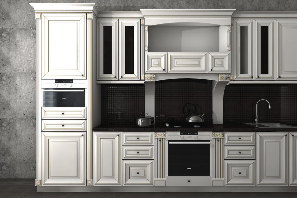 Кухни с фрезерованными фасадами