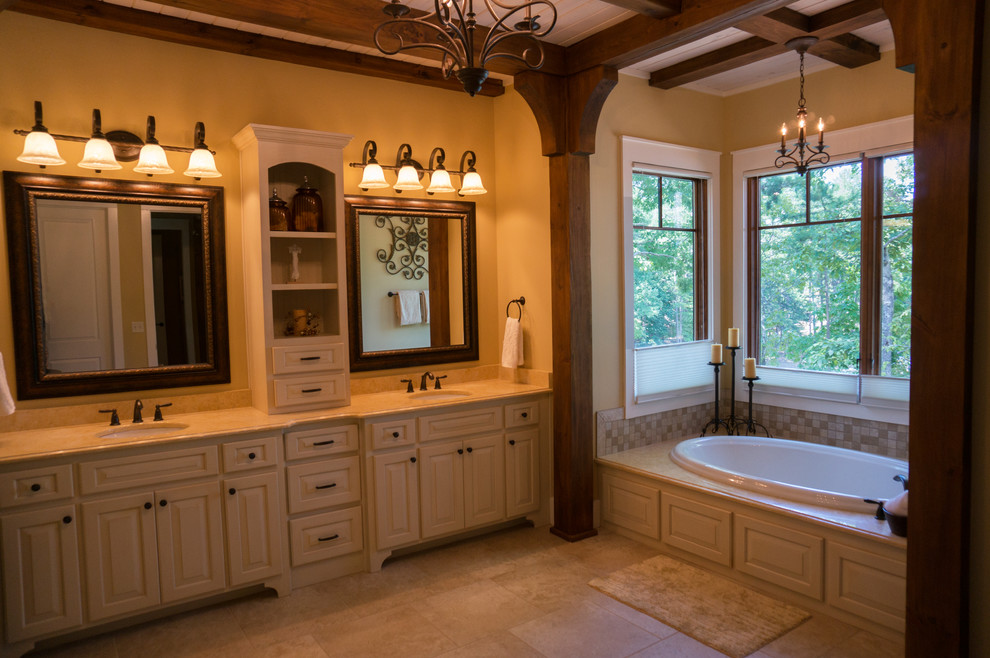 Bathroom - rustic bathroom idea