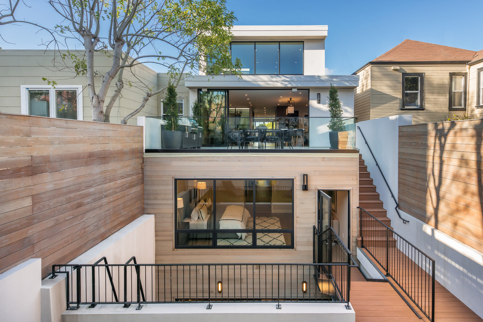 Greenwich Street House - Contemporary - Exterior - San Francisco - by ...