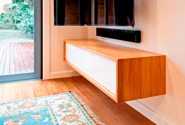 Perrot Residence contemporary-living-room