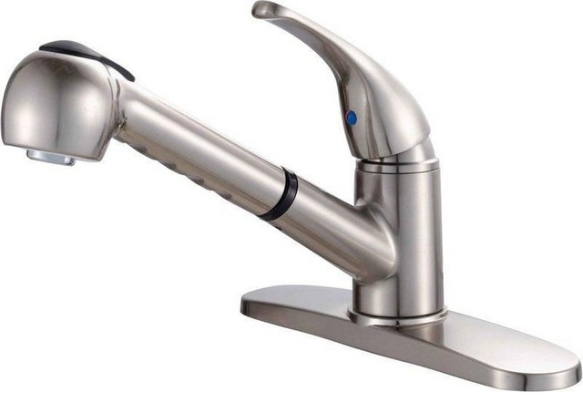 Hardware House 13-6952 11.06" Single Handle Kitchen Faucet