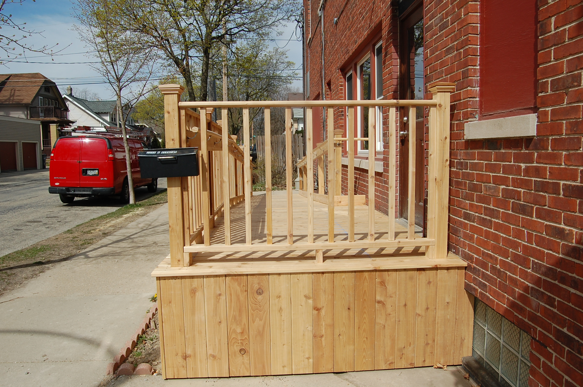 Commercial building Wheelchair ramp